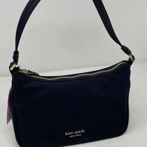 Bramd New Kate Spade New York Little Better Sam Nylon Small Shoulder Bag Black